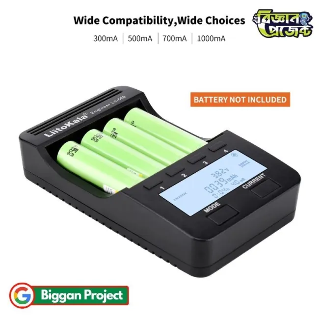 Buy LiitoKala Lii-500 LCD Smart Battery Charger