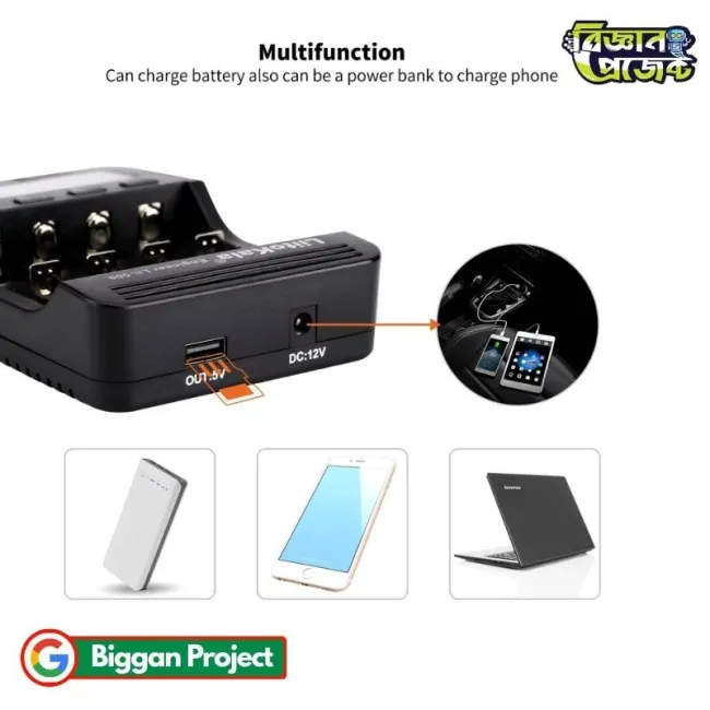 Buy LiitoKala Lii-500 LCD Smart Battery Charger