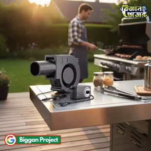 Buy 12V 7000RPM BBQ Turbo Blower YD9733HBL