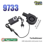 Buy 12V 7000RPM BBQ Turbo Blower YD9733HBL