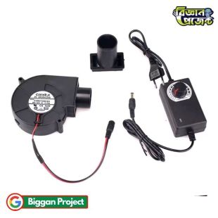 Buy 12V 7000RPM BBQ Turbo Blower YD9733HBL