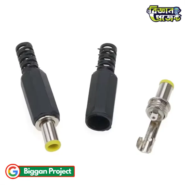 DC Power Jack Male Connector 2.1mm x 5.5mm - Shop Online
