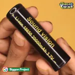 Buy Sound Vision 3.7V 2000mAh 18650 Battery