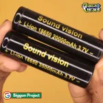 Buy Sound Vision 3.7V 2000mAh 18650 Battery