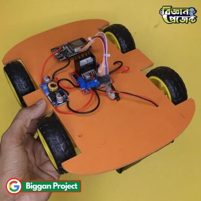 Buy ESP32 Bluetooth Robot Car Science Project
