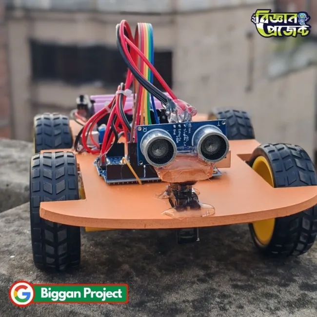 Object Following Robot Car Arduino Project