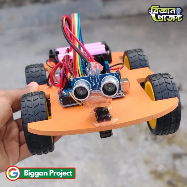 Object Following Robot Car Arduino Project