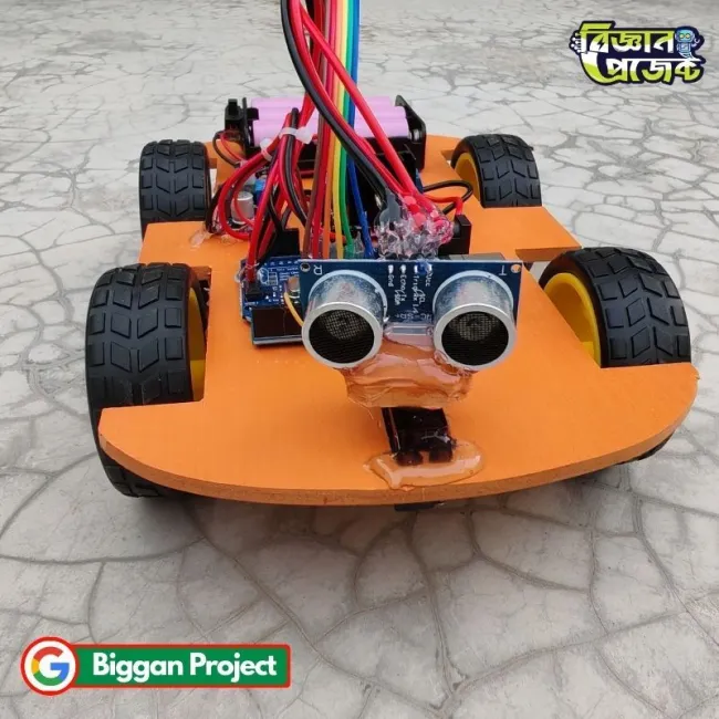 Object Following Robot Car Arduino Project