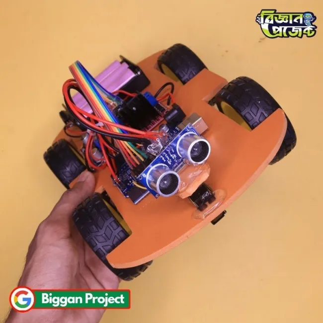 Object Following Robot Car Arduino Project