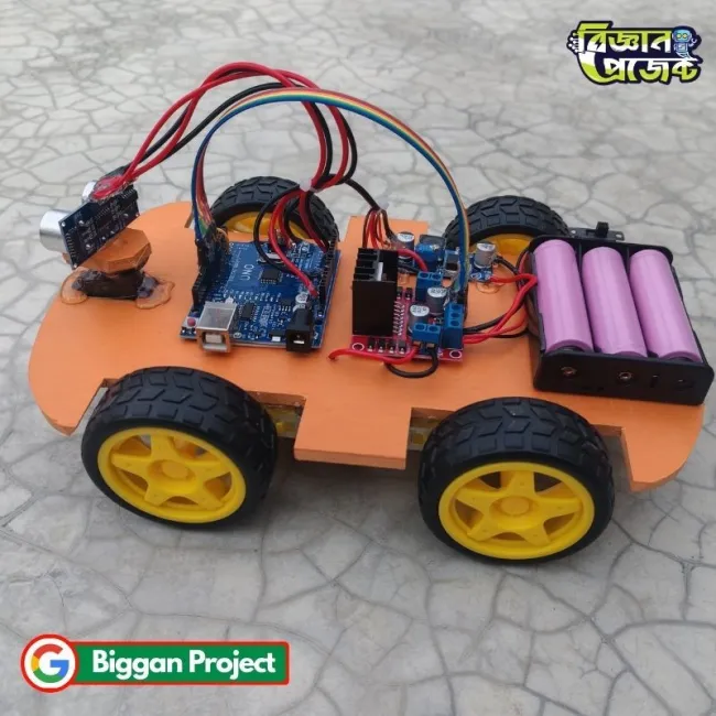 Object Following Robot Car Arduino Project