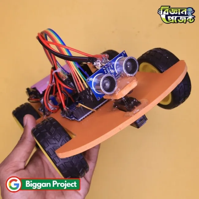 Object Following Robot Car Arduino Project