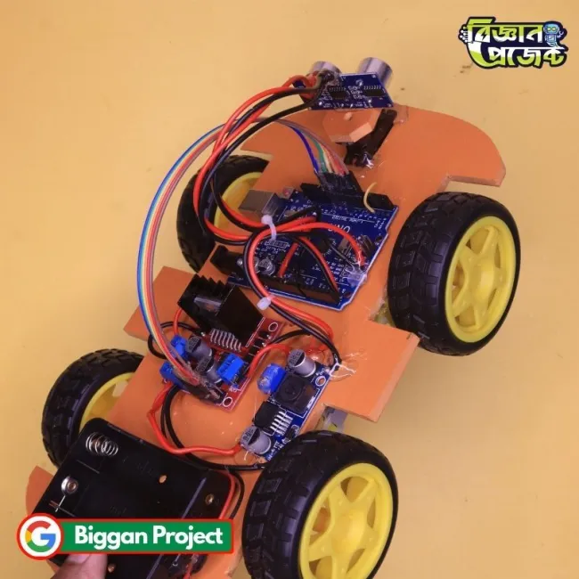 Object Following Robot Car Arduino Project