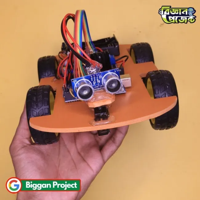 Object Following Robot Car Arduino Project