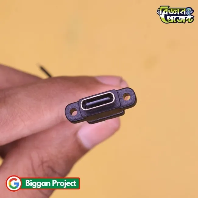Buy 2Pin USB-C IPX5 Waterproof Female Charging Port