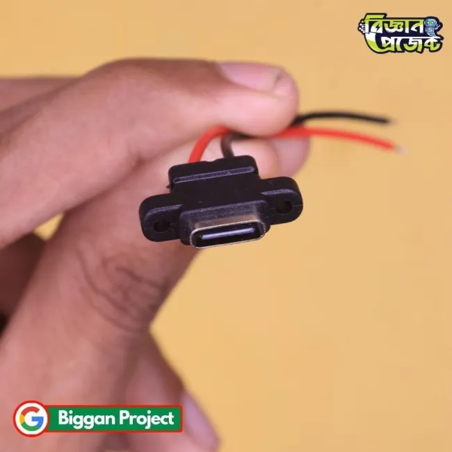 Buy 2Pin USB-C IPX5 Waterproof Female Charging Port