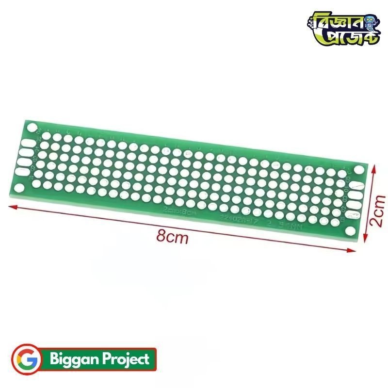 Buy 2x8cm Double Side Zero PCB Board