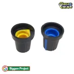 Buy 6mm Plastic Potentiometer Knob Cap 15x17mm