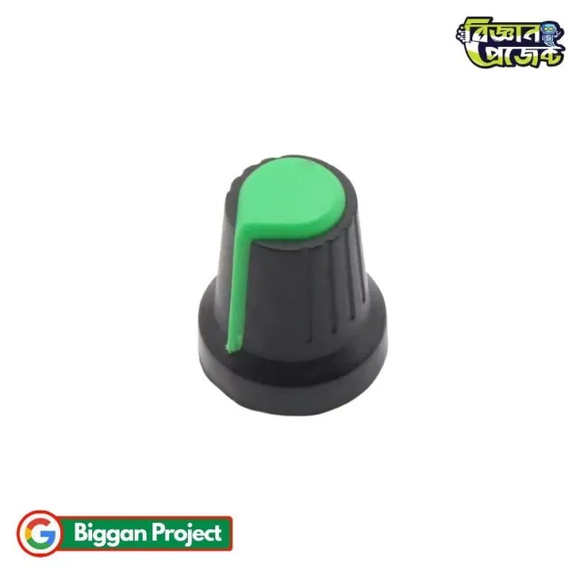 Buy 6mm Plastic Potentiometer Knob Cap 15x17mm