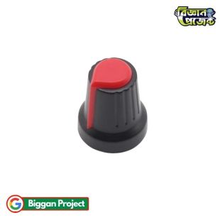 Buy 6mm Plastic Potentiometer Knob Cap 15x17mm