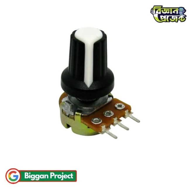 Buy 6mm Plastic Potentiometer Knob Cap 15x17mm