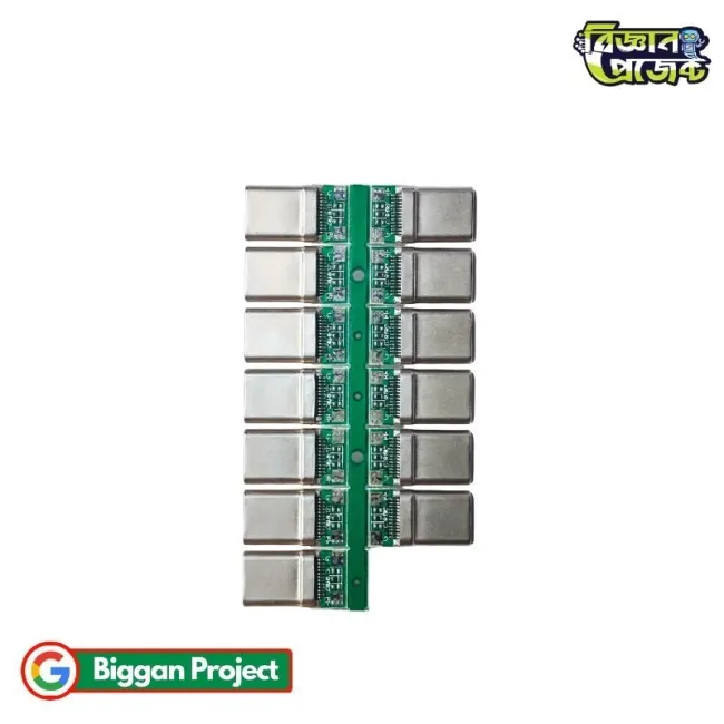 USB 3.1 Type-C ৫-পিন মেল কানেক্টর সংগ্রহ করুন