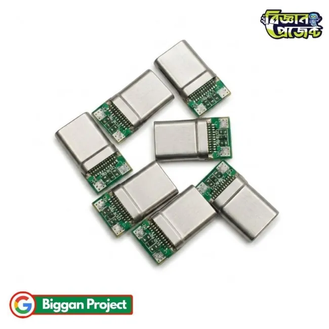 USB 3.1 Type-C ৫-পিন মেল কানেক্টর সংগ্রহ করুন