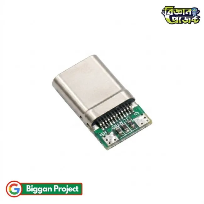 USB 3.1 Type-C ৫-পিন মেল কানেক্টর সংগ্রহ করুন