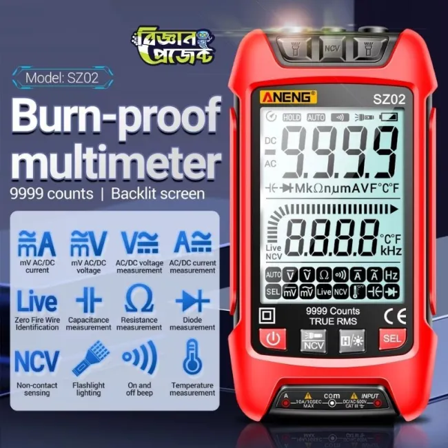 Buy ANENG SZ02 Smart Digital Multimeter