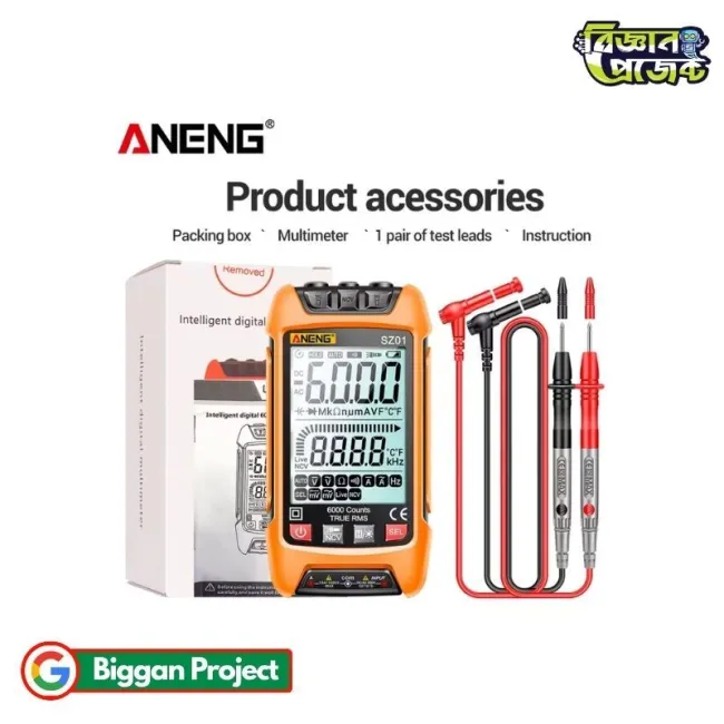Buy ANENG SZ02 Smart Digital Multimeter