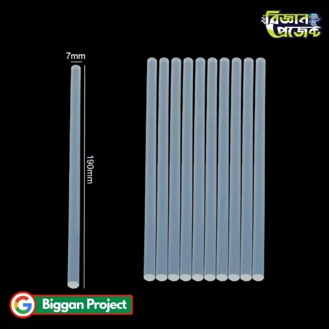 Buy 7mm Clear Hot Melt Glue Stick 9.5 Inch