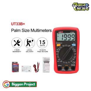 UNI-T UT33B+ Digital Multimeter - Buy Online