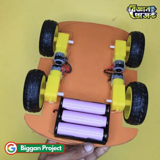 Bluetooth Obstacle Avoidance Robot Car