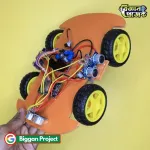 Bluetooth Obstacle Avoidance Robot Car