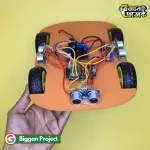 Bluetooth Obstacle Avoidance Robot Car