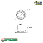 Buy 1.5 Inch 40mm 4ohm 5W Mini Speaker DIY