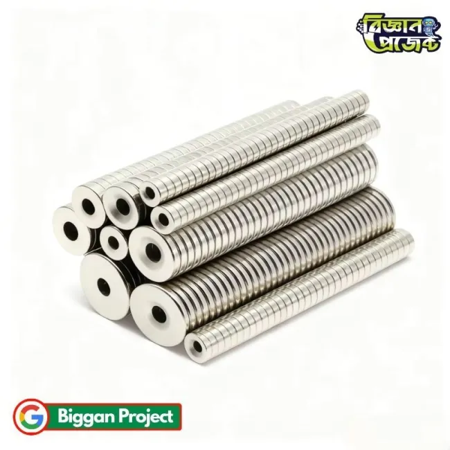 Buy N35 Round Neodymium Magnet with Hole
