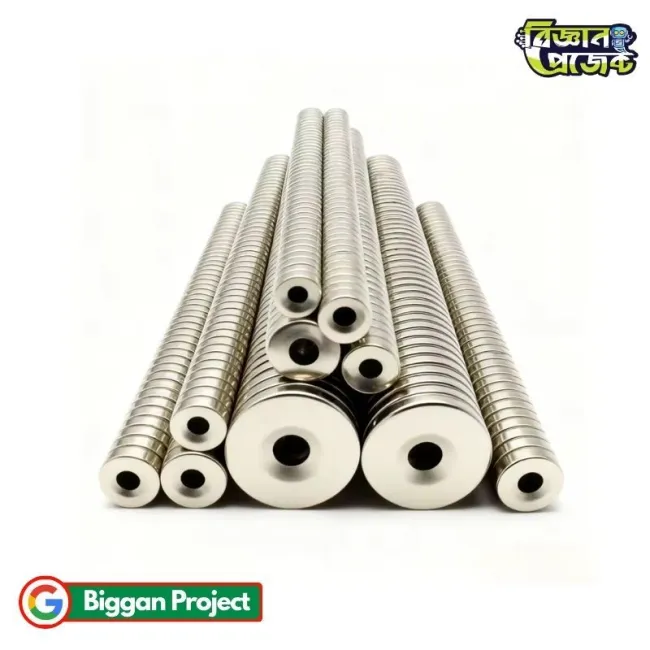 Buy N35 Round Neodymium Magnet with Hole