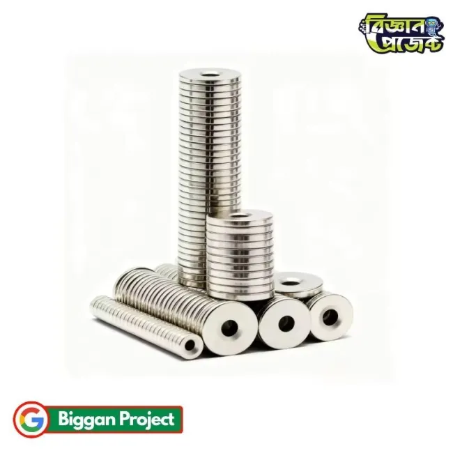 Buy N35 Round Neodymium Magnet with Hole
