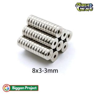 Buy N35 Round Neodymium Magnet with Hole