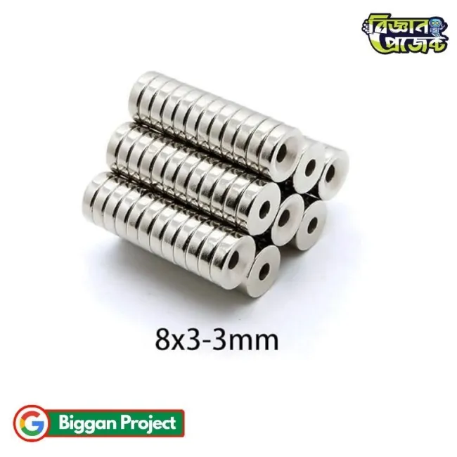 Buy N35 Round Neodymium Magnet with Hole