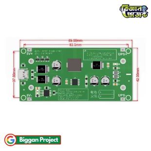 Buy UPS-15W 15W 3A Type-C 18650 Battery Step-Up Module