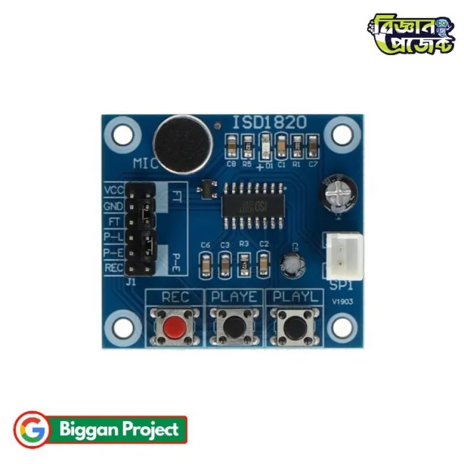 ISD1820 Voice Recording Module Board - Buy Online
