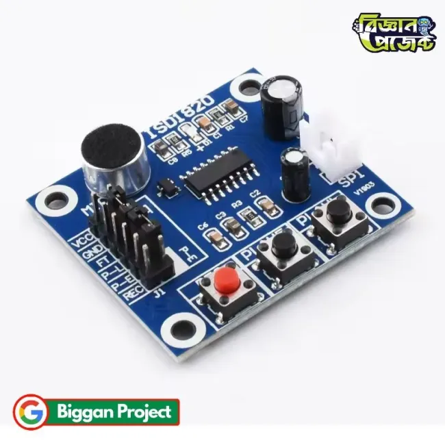 ISD1820 Voice Recording Module Board - Buy Online
