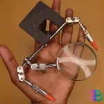 ম্যাগনিফাইং গ্লাস ও ক্লিপ সহ সোল্ডারিং স্ট্যান্ড কিনুন