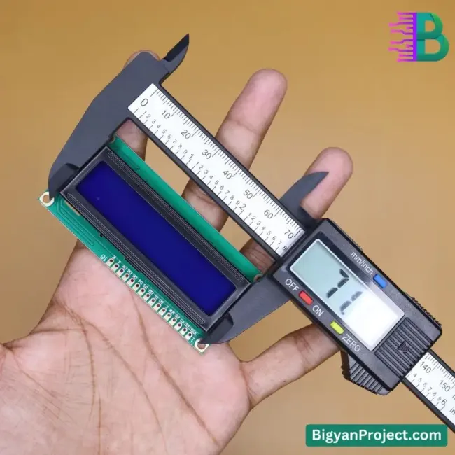 ১৬x২ এলসিডি ডিসপ্লে - HD44780 সাদা নীল প্রজেক্টের জন্য কিনুন