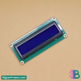 ১৬x২ এলসিডি ডিসপ্লে - HD44780 সাদা নীল প্রজেক্টের জন্য কিনুন