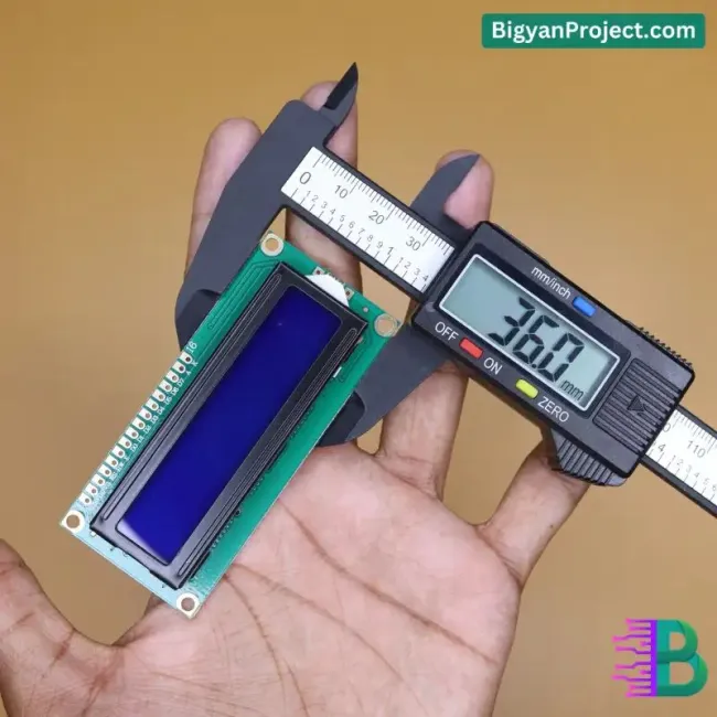 ১৬x২ এলসিডি ডিসপ্লে - HD44780 সাদা নীল প্রজেক্টের জন্য কিনুন