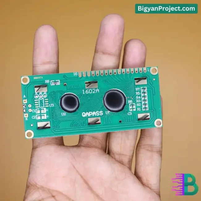 ১৬x২ এলসিডি ডিসপ্লে - HD44780 সাদা নীল প্রজেক্টের জন্য কিনুন