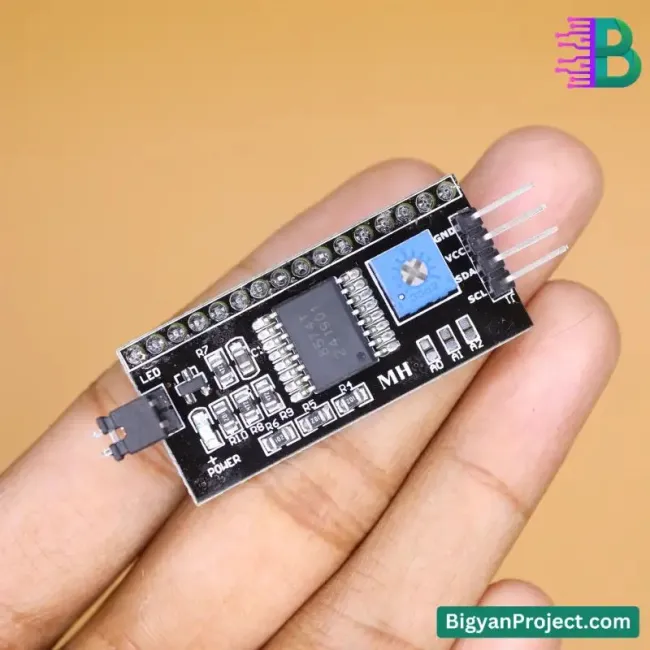 I2C LCD অ্যাডাপ্টার মডিউল কিনুন আর্ডুইনো ও রাস্পবেরি পাইয়ের জন্য