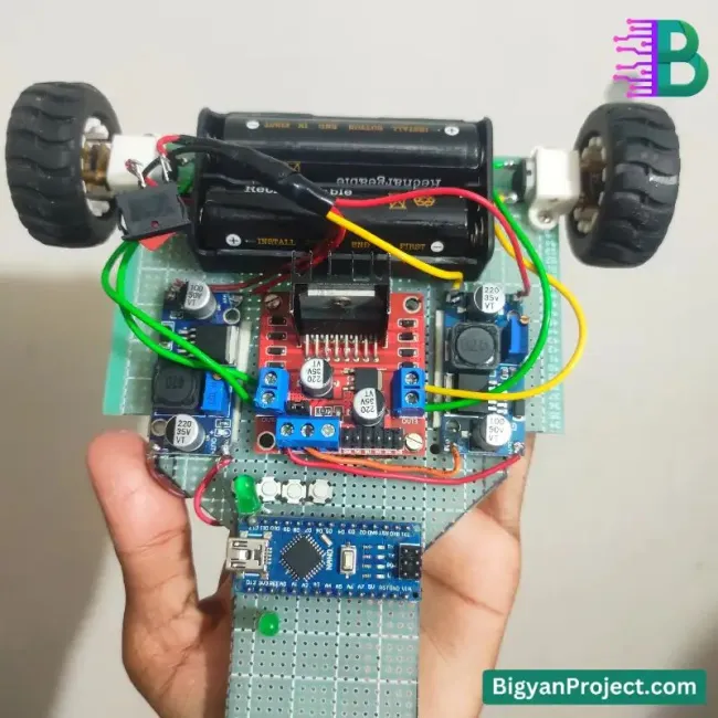 লাইন ফলোয়ার কিট - ৬ সেন্সর, আর্ডুইনো ন্যানো